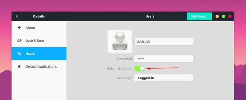 Habilitar Inicio De Sesión Automático Ubuntu