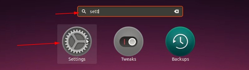 Ubuntu Menú De Configuración