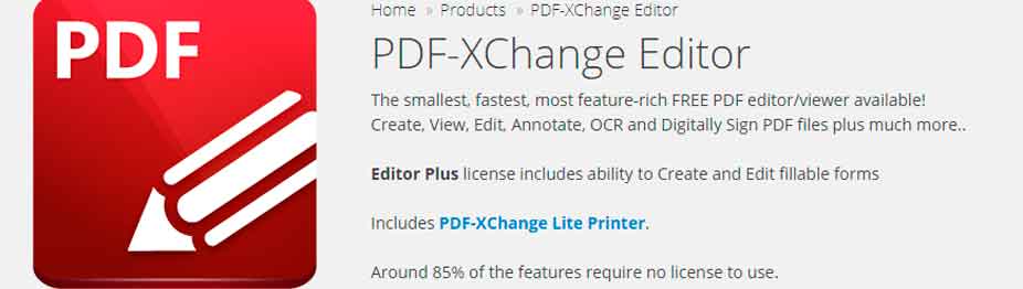 pdf-xchange editor portable