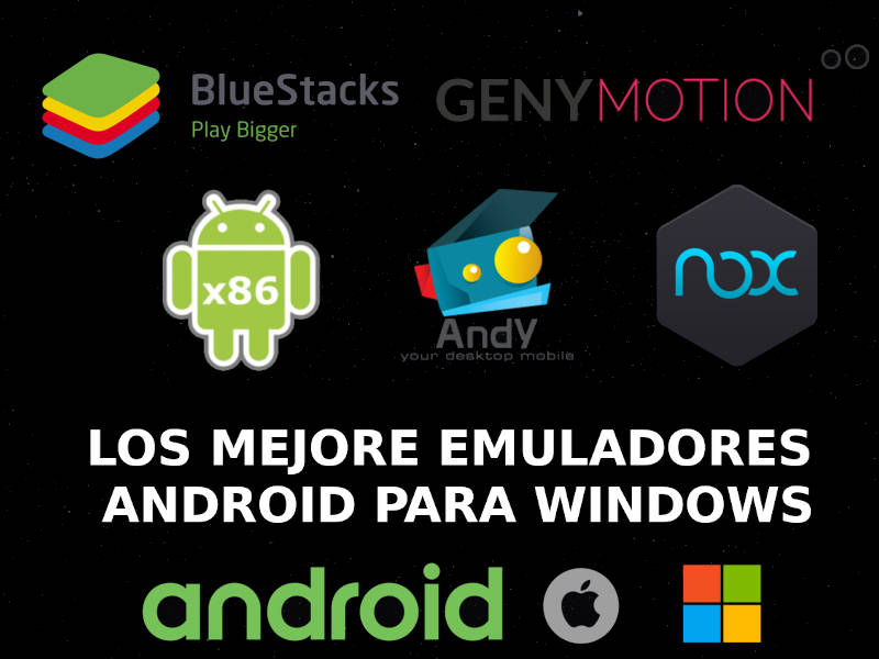 Emuladores android windows 1