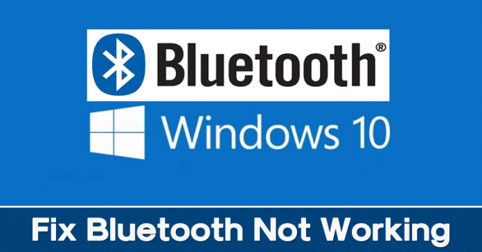 Fix Bluetooth Not Working