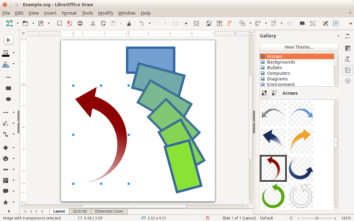 LibreOffice Draw - Editor De Gráficos Vectoriales