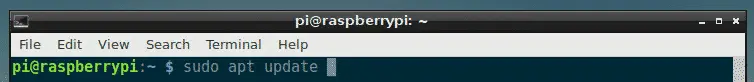 actualizar raspberrypi update