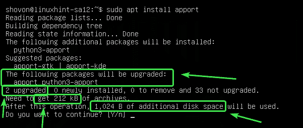 Cómo actualizar Ubuntu 20.04 desde El Terminal apport update
