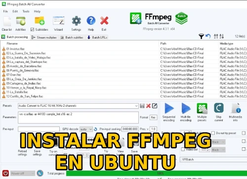 ffmpeg install