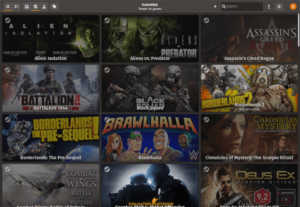Usa GameHub para Gestionar Todos Tus Juegos de Linux en Un solo Lugar gamehub home 1