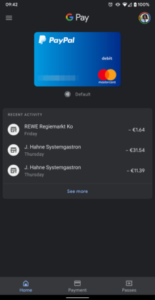 Google Pay añade el Dark Mode en su última actualización v2.96 de la aplicación google pay dark mode