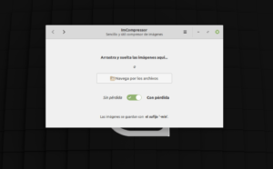 ImCompressor el nuevo compresor de imágenes para Linux imcompressor linux app 1 1