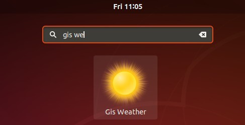 launch gisweather