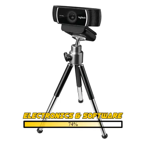 logitech c922x pro stream webcam – full 1080p hd camera