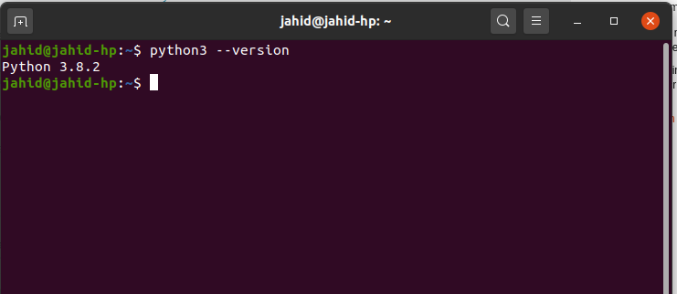 python 3 version en ubuntu Focal Fossa