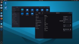 Dar a Ubuntu Azul Eléctrico al Tema starlabs dark theme