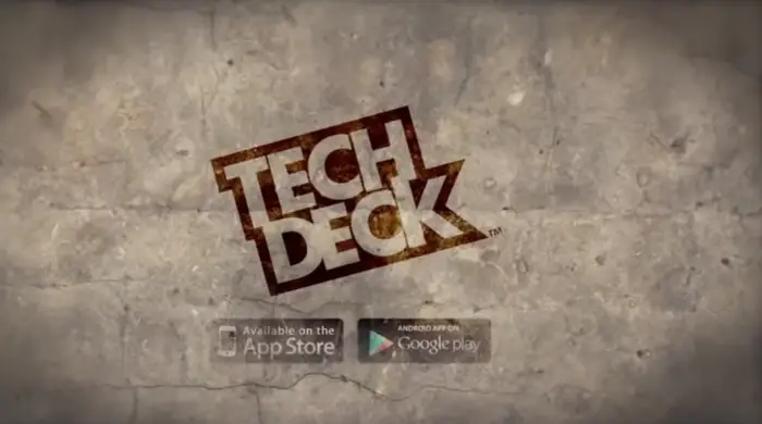 tech deck skateboarding