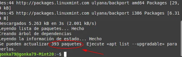 update ubuntu packages